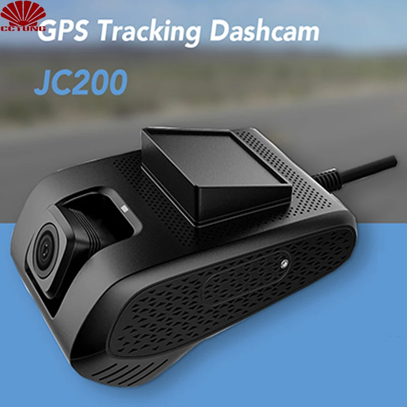 

JC200 3G Smart Car GPS Tracking Dashcam with Dual Camera Recording & SOS Live Video View by Free Mobile APP for Commercial Fleet