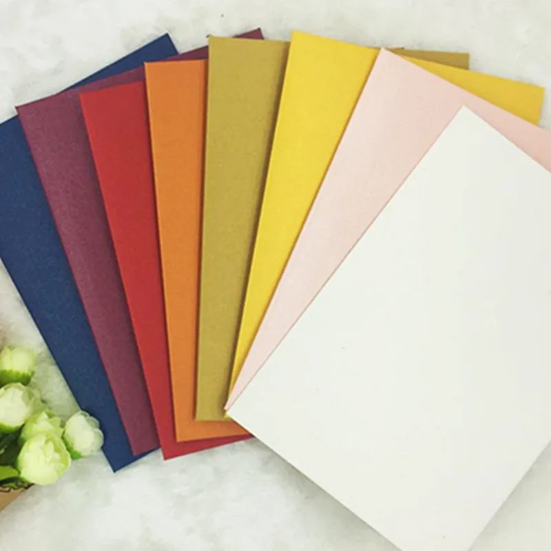 stationery retro creative color pearlescent paper envelope mini thickening 176*125mm 30 pcs/pack student envelopes Card receipt