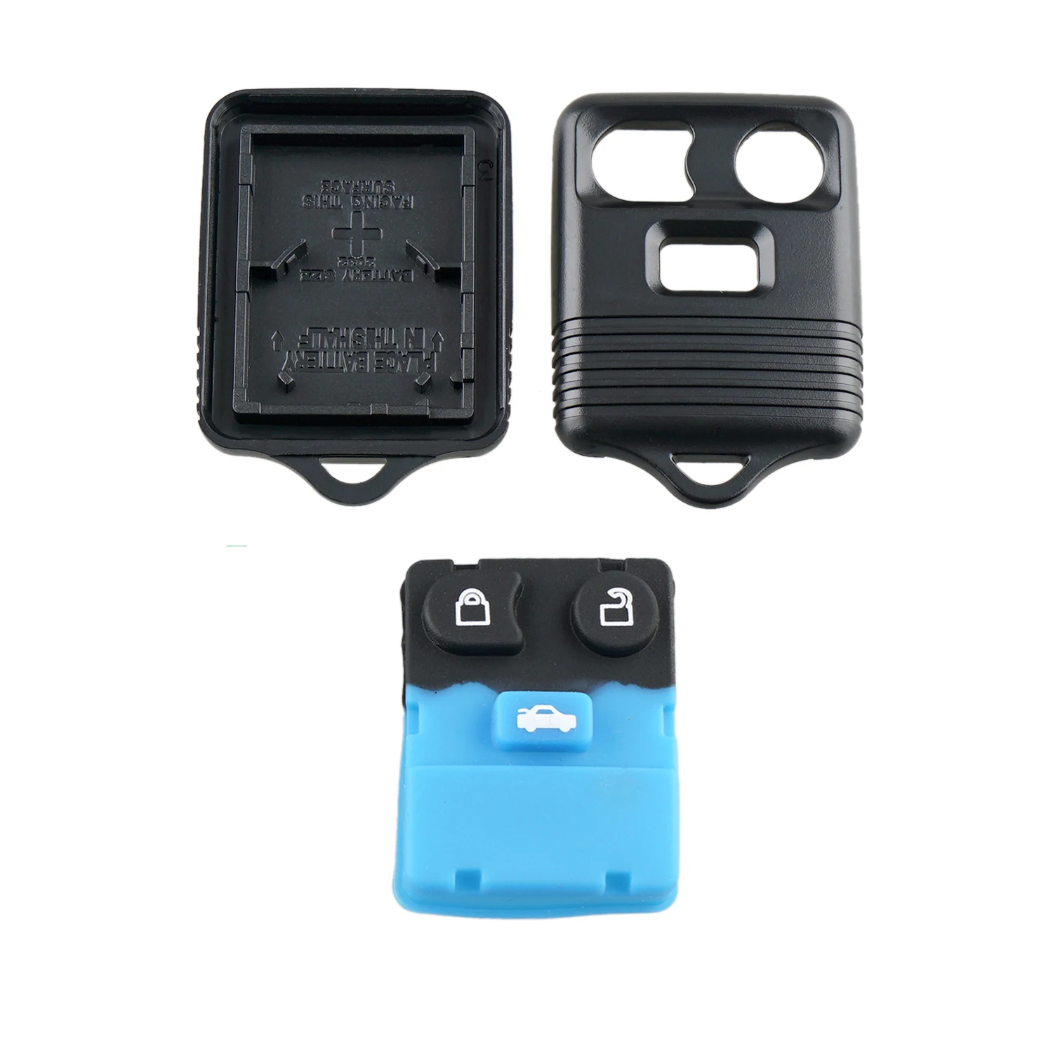 3Buttons Remote Key shell Keyless Entry Fob For Ford Transit MK6 2000 2001 2002 2003 2004 2005 2006 Car key shell