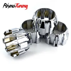 RhinoTuning 4pcs OD 166mm Wheel Center Hubcap Open End Alloy Wheels Fit ION 171 174 C101710-0 Auto Replacement Parts Wheel Cap