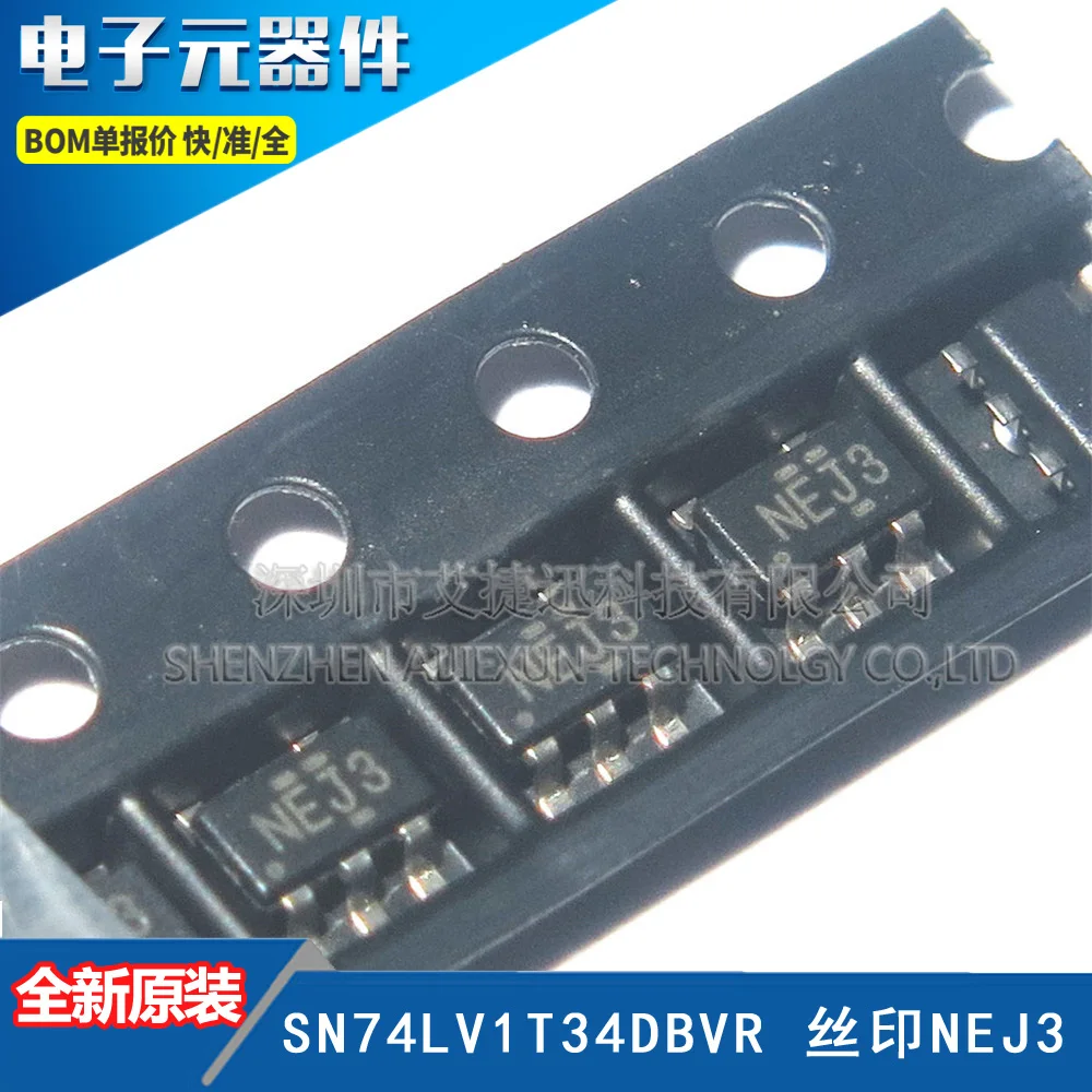 

20PCS 100% New and original SN74LV1T34DBVR SilkscreenNEJ3 SOT23-5 in stock