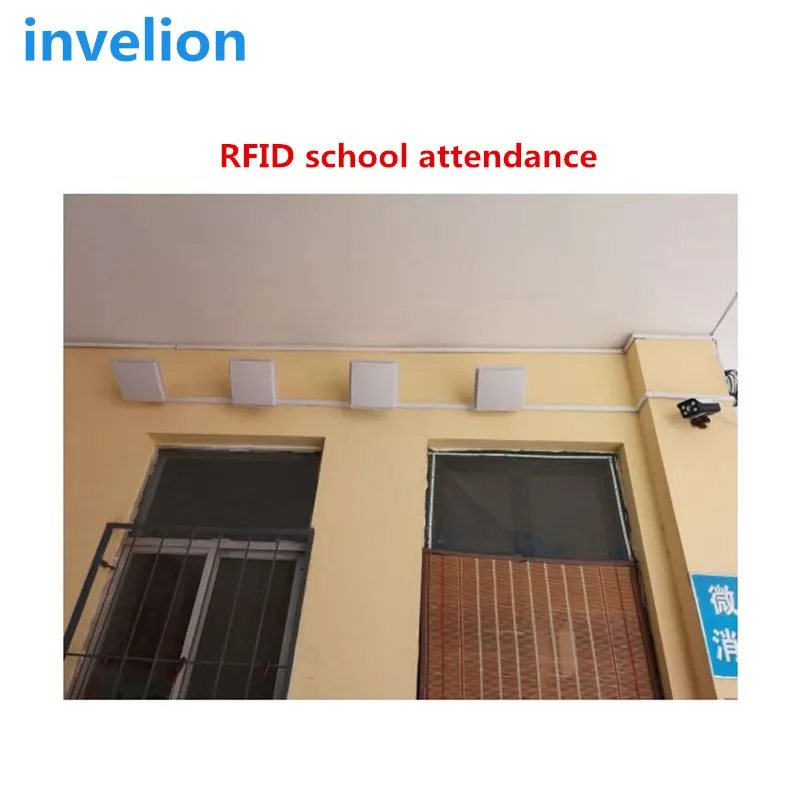 access control personal attendance impinj 8 ports rfid reader uhf for school student tracking