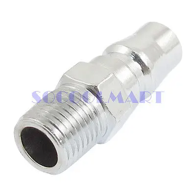 

10Pcs 1/4"PT Pipe 13mm Male Thread Air Quick Coupler Connector Fittings 20PM