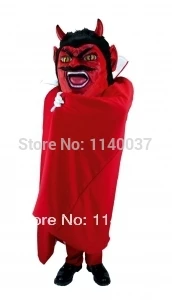 costume cosplay Devil Mascot Satan Costume Cartoon Character carnival costume fancy Costume party