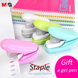 No Nails Stapling Machine Mini Cute Book Stapler No Staples required Stapleless Stapler Paper Stapling Stapler Without Staple St