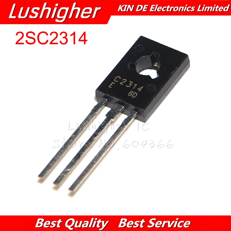 10PCS 2SC2314F TO126 C2314F C2314 à-126