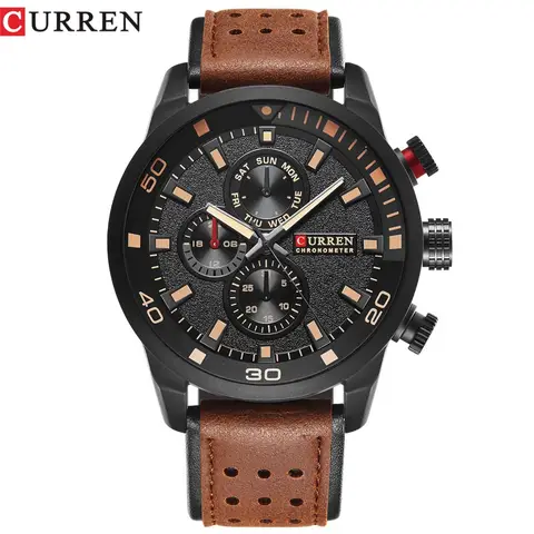 Men's Quartz Military Watch Curren