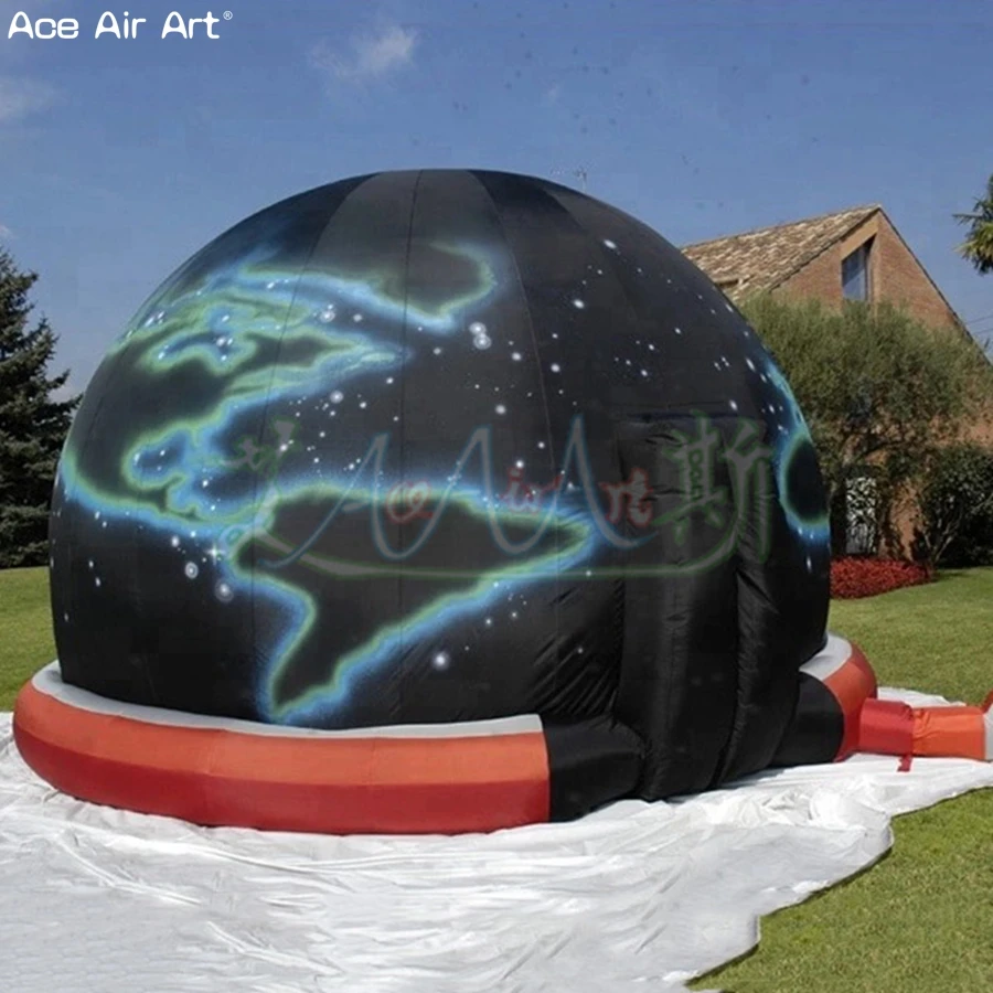 Customized Printing Education Dome Inflatable Planetarium Dome Screen Display Dome Tent for Educational Institutes