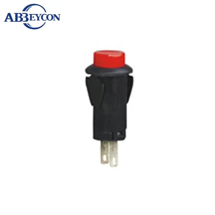 

NS147 PBS-27B plastic 12mm 2 LONG pin push button switch momentary ON switch