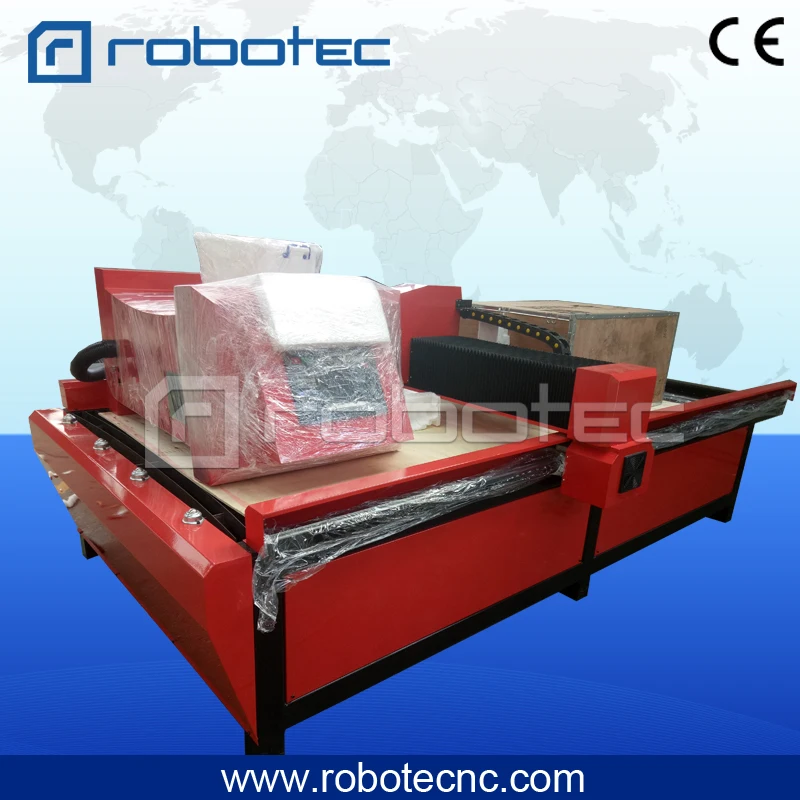 China Manufacture 63A/100A/120A 1325/1530 CNC Plasma Metal Cutting Machine With HTC