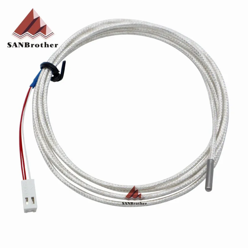 German Chip 3D Printer Part UM2+2 UM2+ Extended PT100 A Sensor Thermocouple Sensor M3*15 Hot end Temperature Sensor