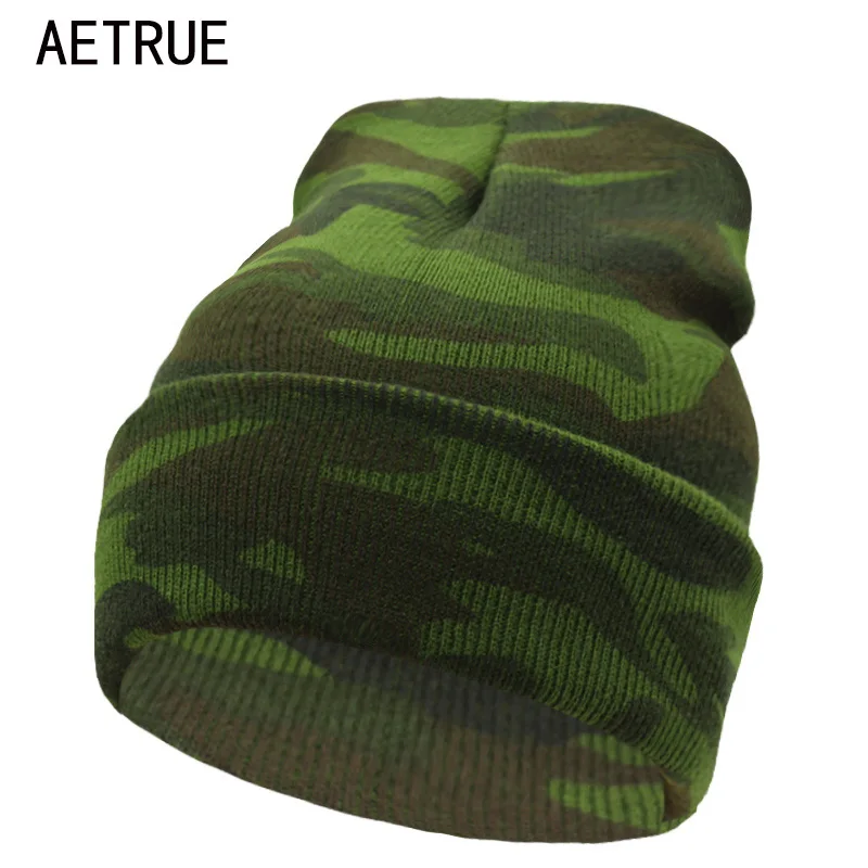 Beanies Winter Hats For Men Bonnet Caps Brand Winter Hat Women Knit Hat Warm New Gorros Touca Camouflage Skullies Beanie 2018