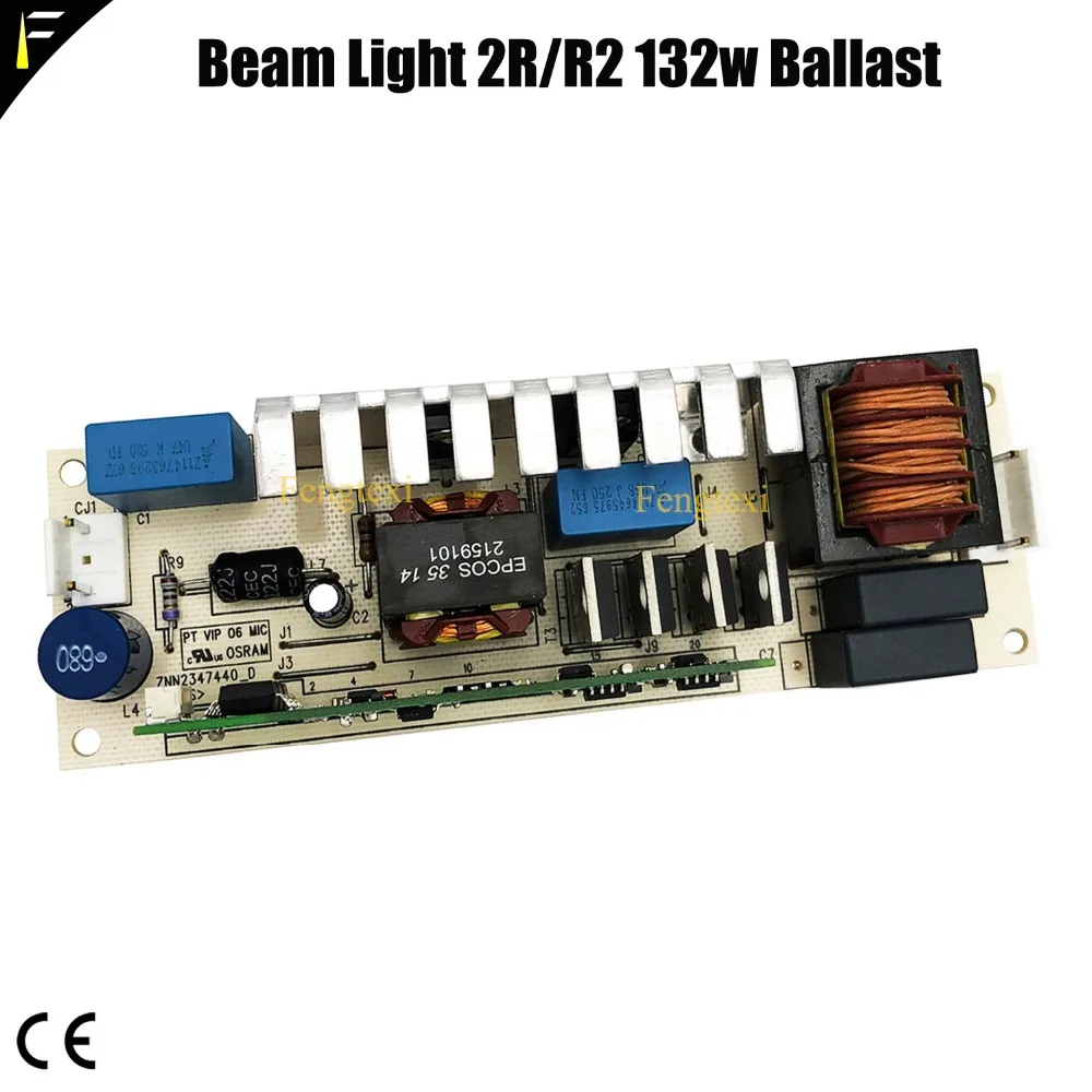 Mini Beam Light Parts Ballast 2R/R2 Support 132w/120w Electronic Ballast ECG EVG Current Rectifier 2r 132watt Commutator