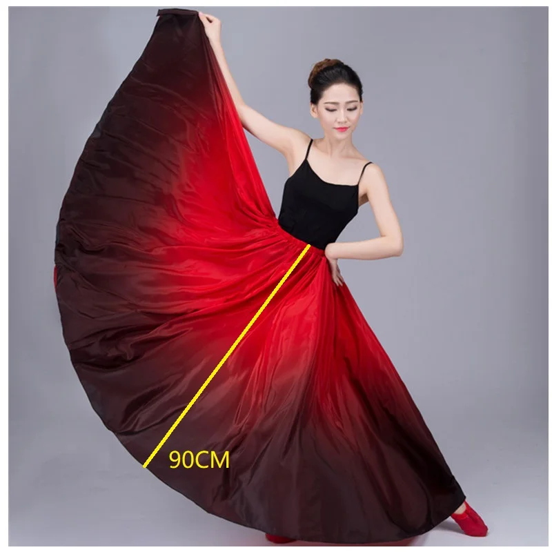 720 Buik Gypsy Rok Buikdans Ruches Flamenco Rok Nieuwe Buikdansen Grote Rokken Buikdans Rok Flamingo Kostuum B-6832