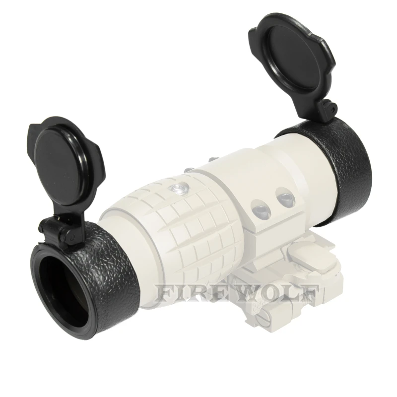 Diana-Rifle Scope Cover, Quick Flip, Spring Up, Open Lens, Eye Protect, Objective Cap para Caliber, 20 tamanhos