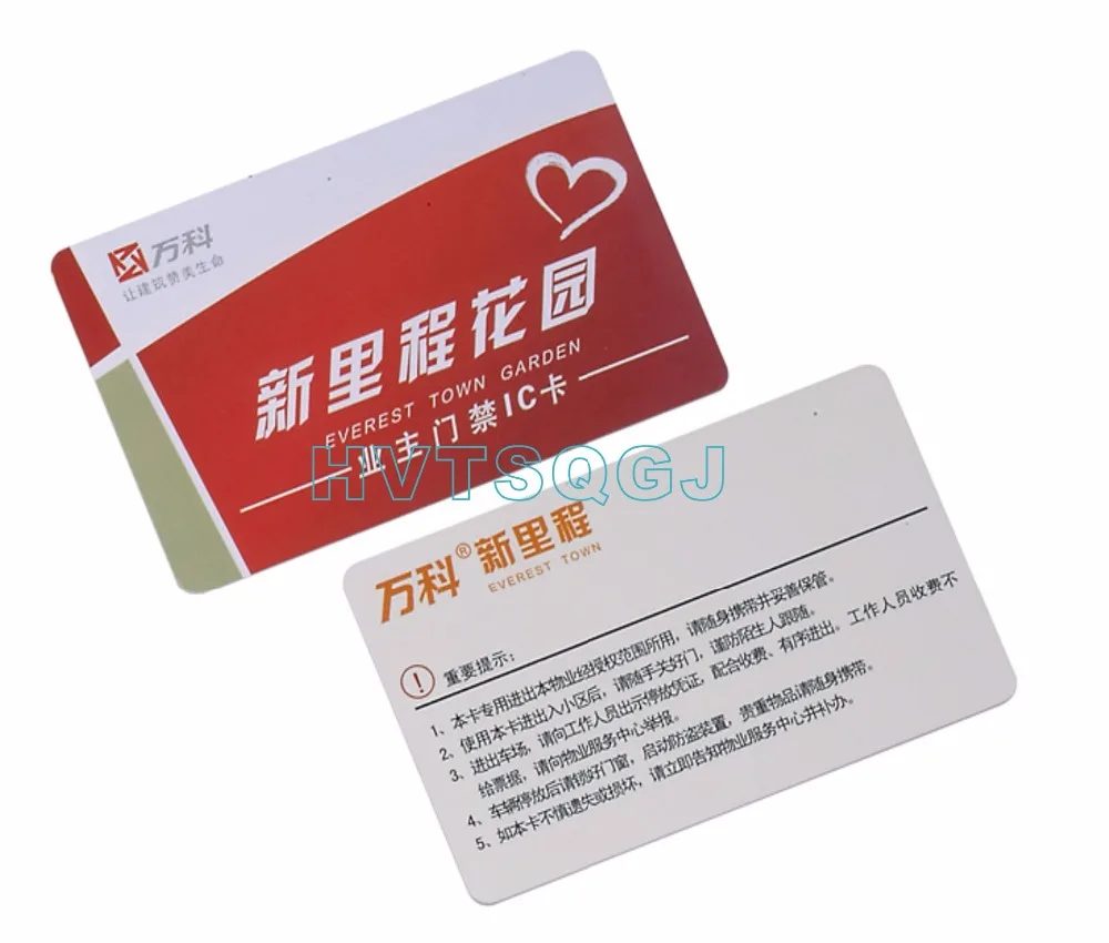 

100pcs/lot Free shipping full color printed hot sell 125khz em4100/TK4100 compitable rfid cards