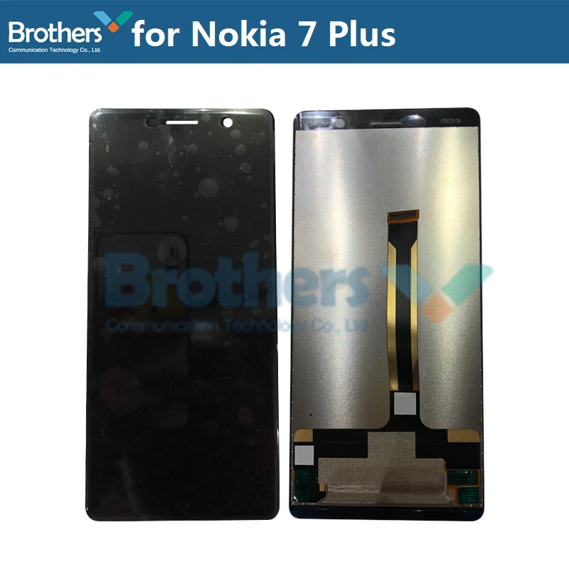 For Nokia 7 Plus LCD Display Touch Screen Digitizer for Nokia 7Plus LCD Assembly LCD Screen Phone Replacement Test Working Top