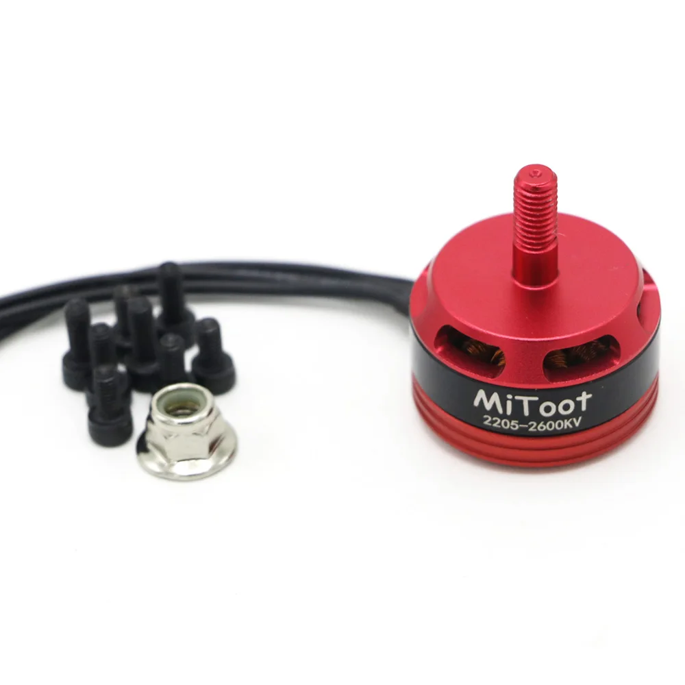 4pcs Mitoot DX2205 2300KV 2600KV 2-4S Brushless Motor 2 CW 2 CCW For QAV250 Wizard X220 280 RC FPV Drone Airplane - Image 5