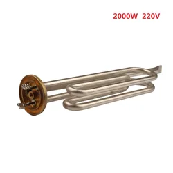 2KW 220V 285mm Probe Heating Element  - Stainless Steel Tubular Heat Accessories for Ariston Water Heater