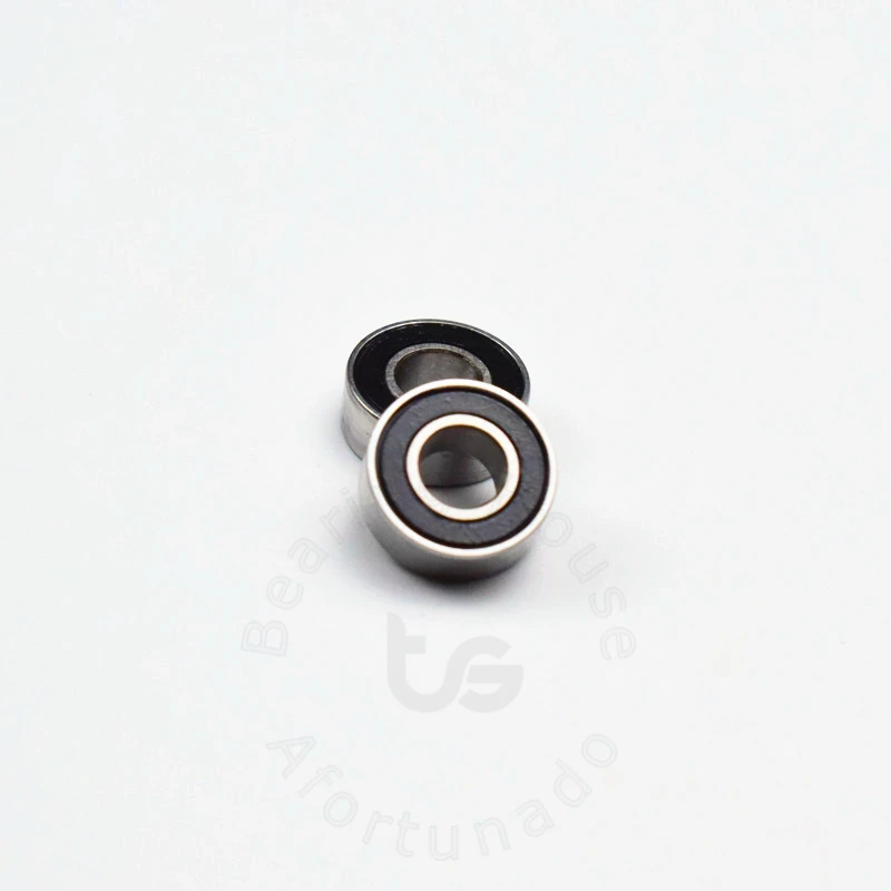 Miniature Bearing MR115RS 10 Pieces 5*11*4(mm) chrome steel Rubber Sealed High speed Mechanical equipment parts