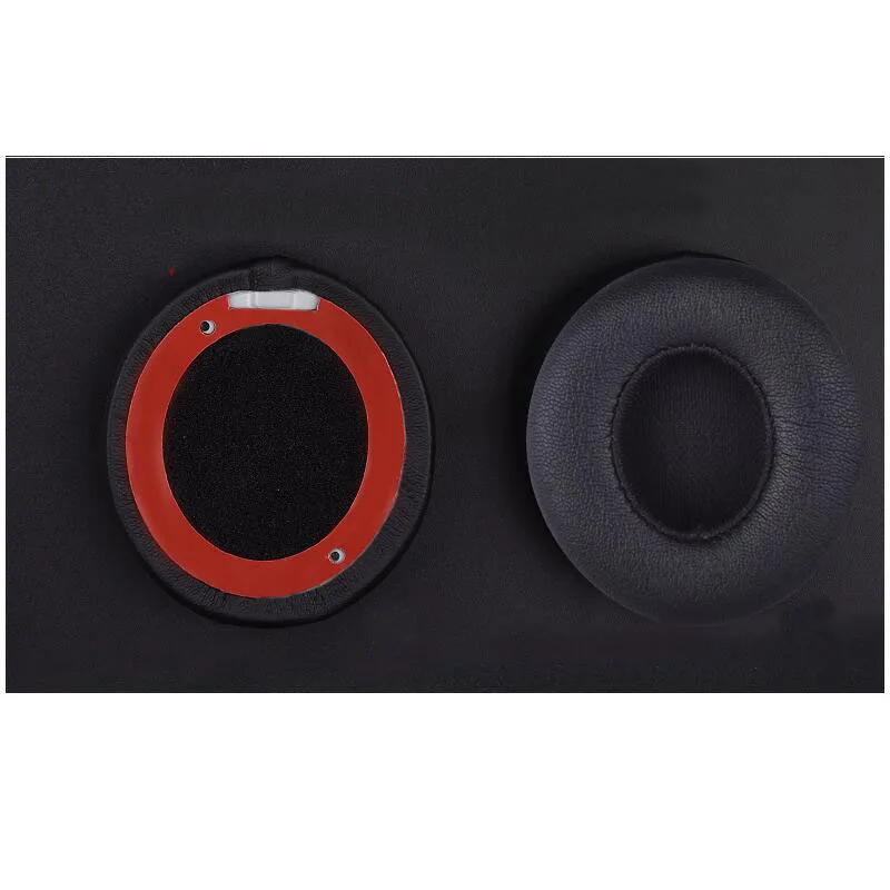 Leder-Kopfhörer-Schaumstoff für Beats Solo2 Solo3 Wireless Version Headset Ohrpolster Ersatzbezüge Zubehör 2 Stück/Paar – Detail 3