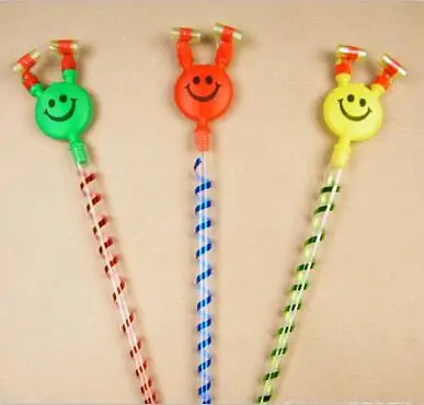 37cm Funny Colorful Whistles Kids Childrens Birthday Party Blowing Dragon Blowout Baby Birthday Supplies Toys YH1062