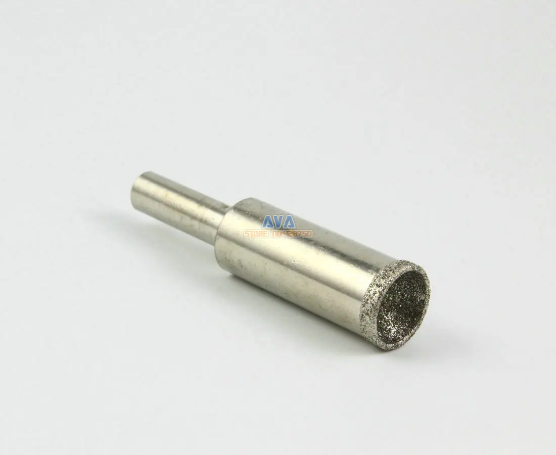 4 Pcs 11mm Diamond Mounted Point Spherical Concave Head Grinding Bit Grit 80