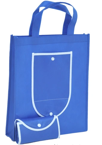 Bolsa de compras no tejida para regalo, publicidad, fiesta, supermaket, plegable, fácil de llevar, 20 unidades