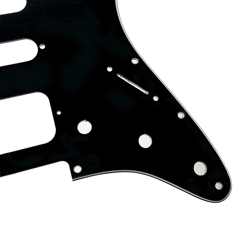 JEParts-Plaque de protection contre les rayures pour USA et Mexique, Fd Strat11, Trous de vis, HSH Two Deluxe Humbuckers, Simple St, JE514