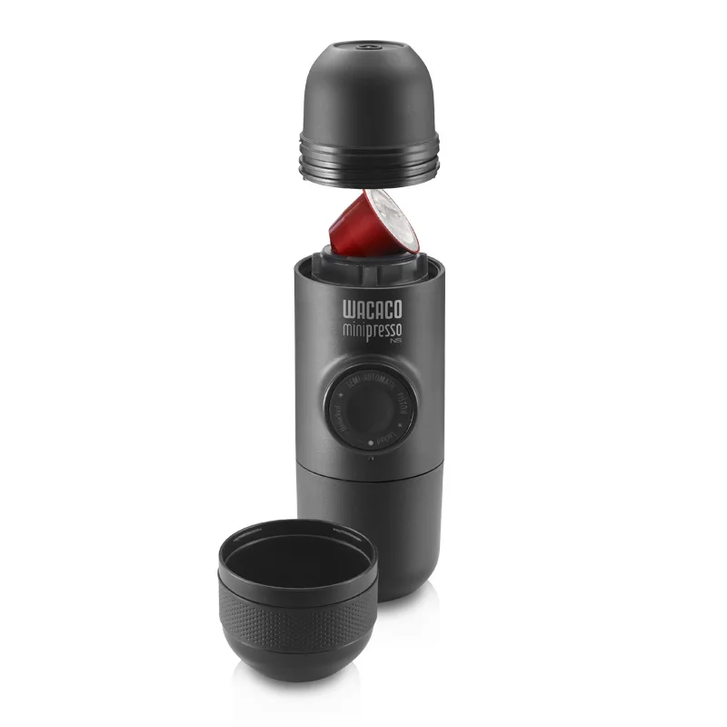 Wacaco Minipresso NS, Portable Espresso Coffee Machine, Compatible NS Capsules*, Small Travel Coffee Maker,Mini coffee machine.