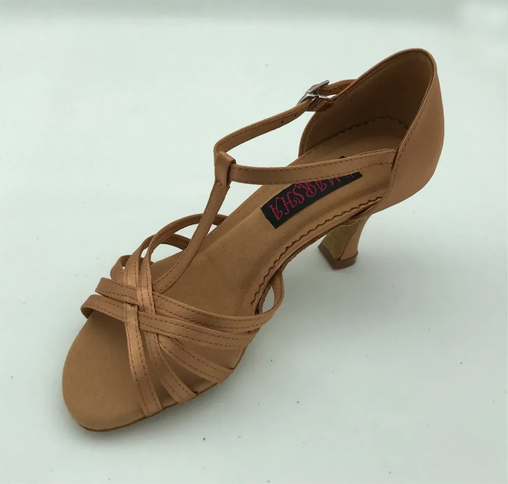 Chaussures de danse latine pour femmes 6206DT, chaussures de Salsa Tango à talons bas et hauts, livraison gratuite, offre spéciale