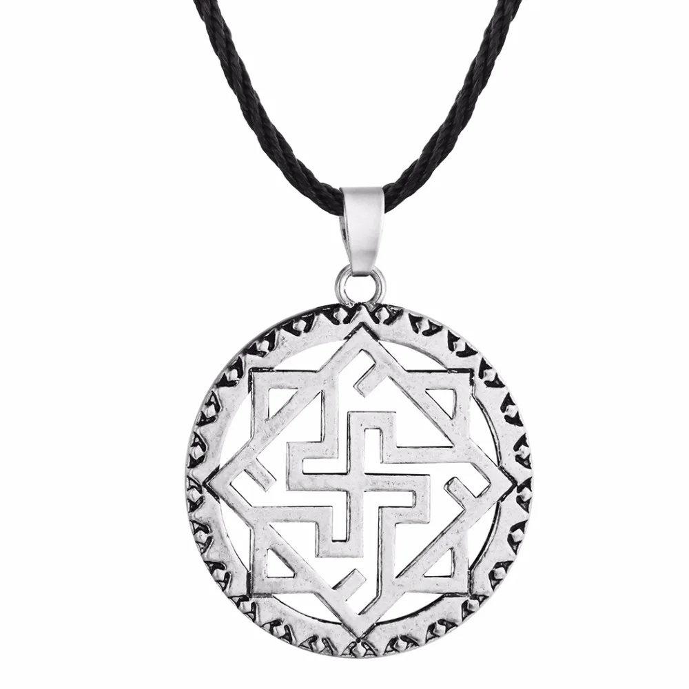 Kinitial Valkyrie Symbole Slavic Pendant Necklace Viking Nordic Amulet Viking Norse Jewelry Scandinavian Fashion Ethnic Necklace