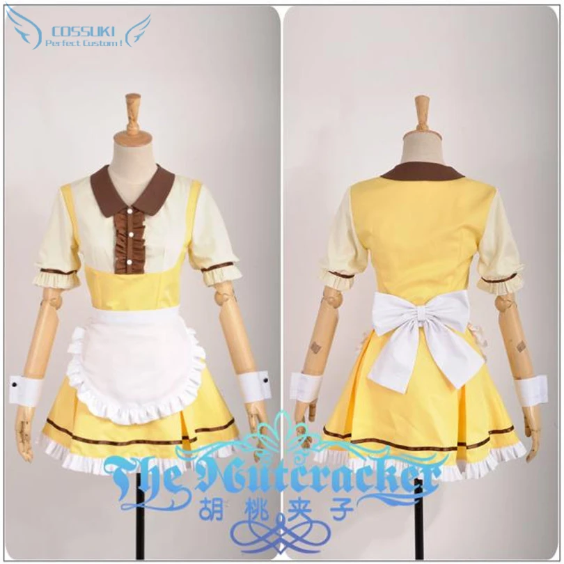 

Love Live Sonoda Umi Cafe Loita Kawaii Sweet Maid Dress Cosplay Costume , Perfect Custom For You !