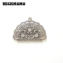New Fashion 39*29mm 4pieces/bag Retro Zinc Alloy Tassel Loop Linker for DIY Necklace Earring Connectors Charms