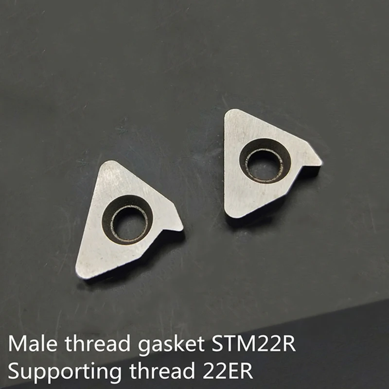 10 шт. подкладка для ножа STM22 STM22R STM22L для вставки 22ER Arbor аксессуары прокладки сейсмический железо карбид вольфрама