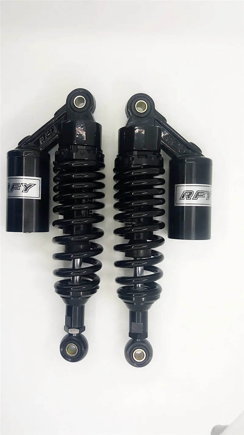 

280mm USIVERSAL 8MM SPRING REAR AIR/NITROGEN SHOCK ABSORBERS FOR YAMAHA HONDA SUZUKI KAWASAKI TRAIL DIRT BIKE ATV BLACK