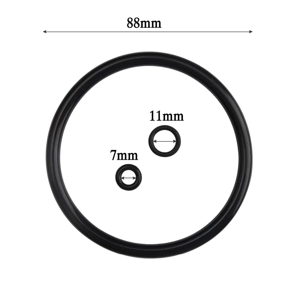 3pcs /lot Food Grade Cornelius Keg Seal O-Ring,Home Brew Beer Keg lid Replacement O Ring,Black Rubber O rings Gasket