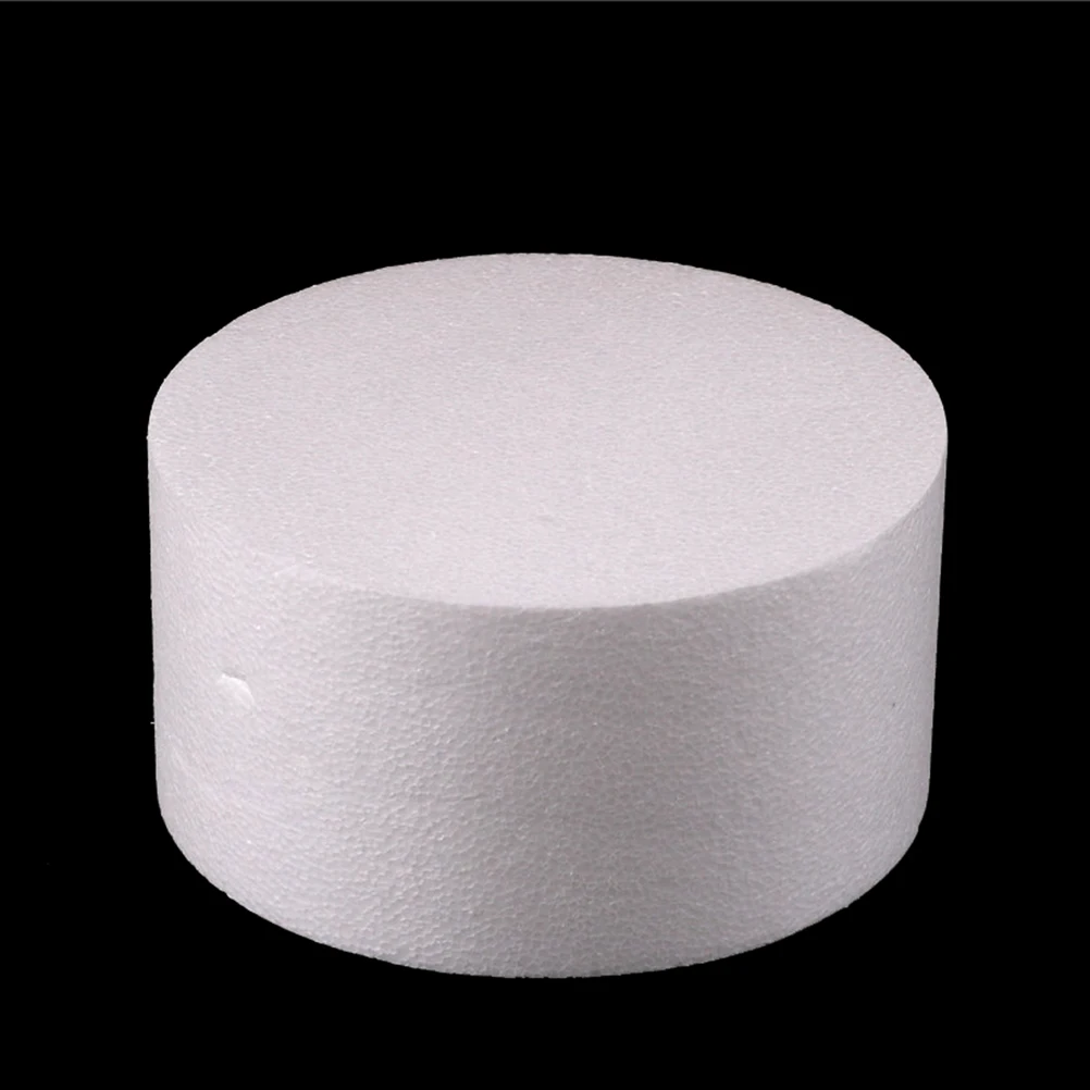 4/6/8/10 inch Round Styrofoam Foam Cake Dummy Sugarcraft Flower Decor Patrice Model New