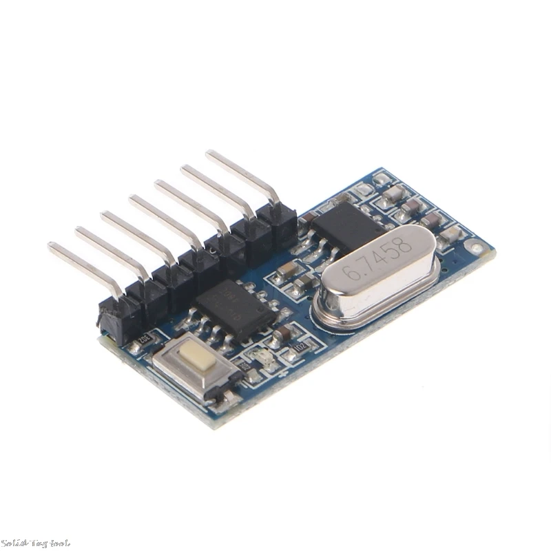 433 MHz RF Code Learning Receiver Module 1527 Wireless 4 Output Channel For Remote Control 4XFD