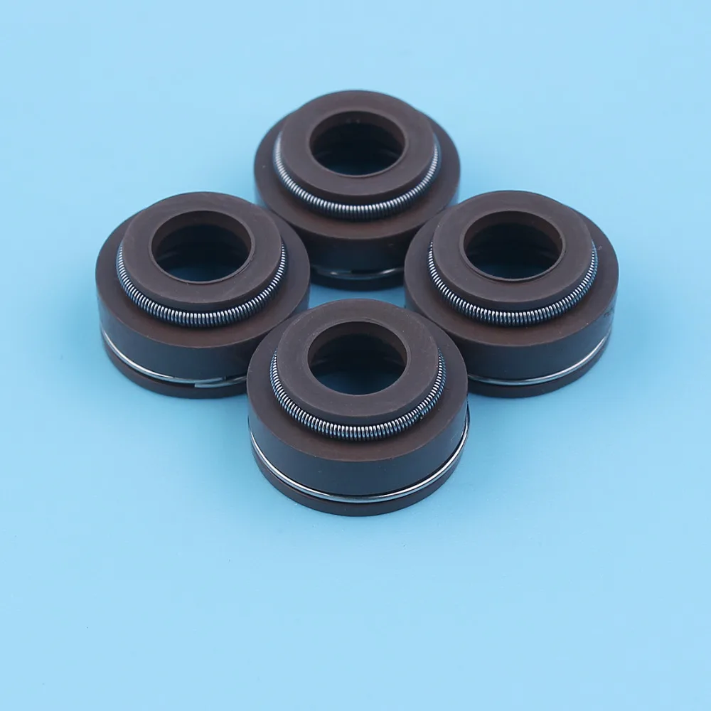 4pcs/lot Valve Seal Stem Stuff Box For Honda GX390 GXV390 GX340 GX270 GX240 11HP 13HP 8HP 9HP 188F 190F Lawnmower 12209-ZE8-003