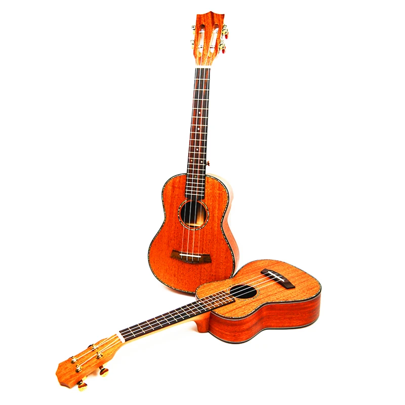 

23" Concert Ukulele Small Guitar All Solid Wood 4 String Guitar Mahogany Body Ukelele professional Uku Music Instrument Guitarra