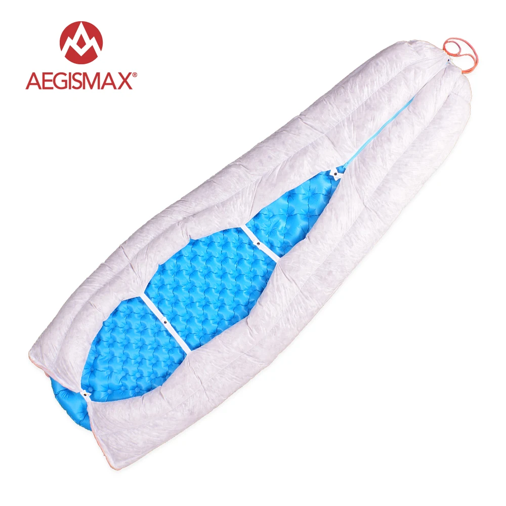 WIND HARD Wearable 95% Goose Down Sleeping Bag UL Quilt Envelope Down Sleeping Bag For Outdoor Camping Hiking Backpacking 850 F