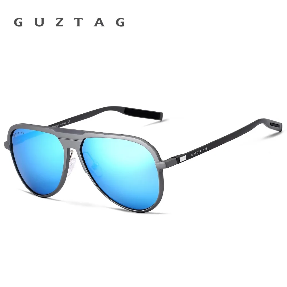 GUZTAG Unisex Sunglasses Aluminum  Polarized UV400 Mirror Classic Sun Glasses Men Women Driving Vaction For Female Male G9828
