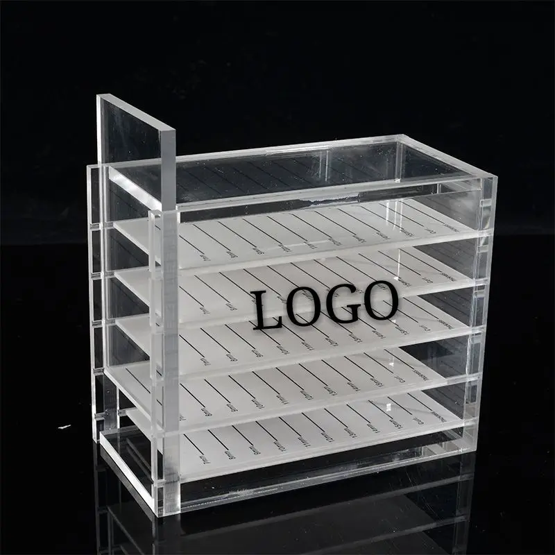 

Eyelash Extension Storage Box Make Private Label And Hand Plate Holder Lash Tray Strip Palette