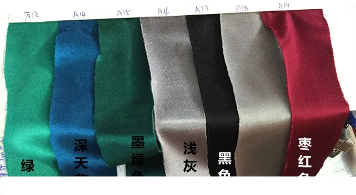 Multi-Color High-Elastic Satin and Glossy Spandex Fabric, Latin Dance Dress Elastic Fabric