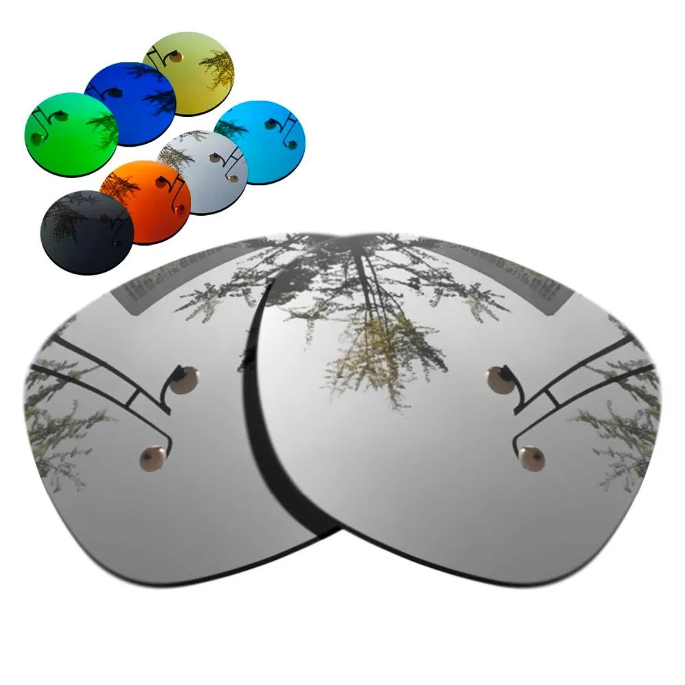 

100% Precisely Cut Polarized Replacement Lenses for Garage Rock Sunglasses Chrome Mirrored Coating Color- Choices