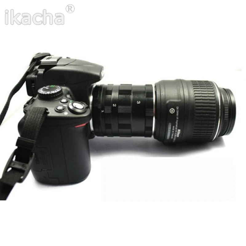 Macro Extension Tube Lens Ring for Canon EOS 1100D 550D 600D 1000D 500D 50D SLR