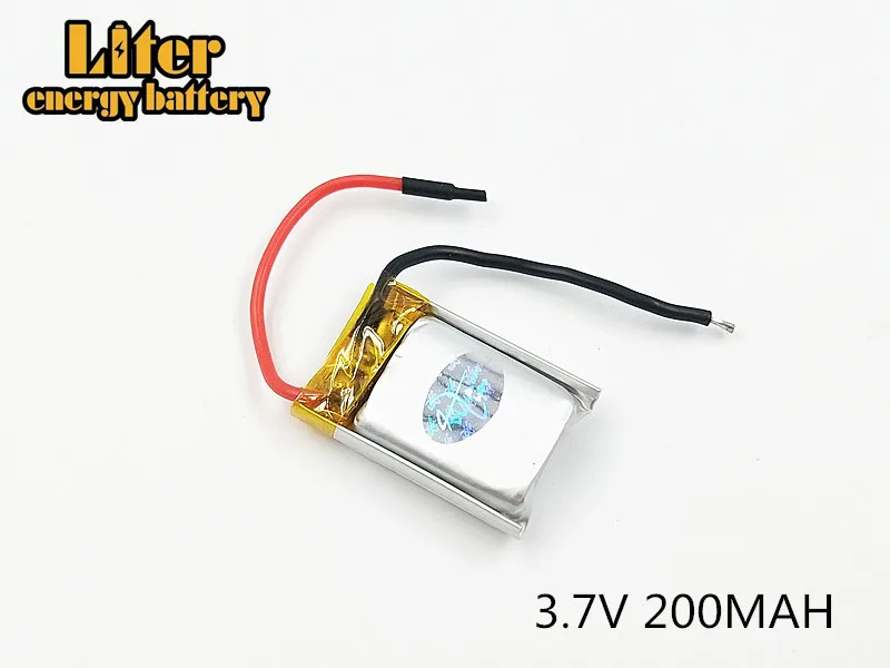 3.7 V 200 mAh Lipo แบตเตอรี่ Syma S107G เครื่องบิน Linda เครื่องบินหกแกน X900 X901 701723 lipo 3.7 v lipo แบตเตอรี่