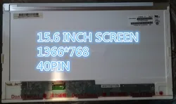 N156B6-LOB REV C1 C2 C3 LCD Screen matrix Replacement for Laptop LED HD 1366X768 LVDS 40PIN