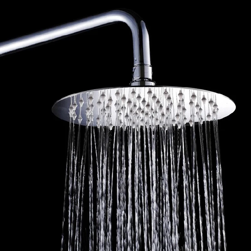 Becola Free Shipping 8 Inch 10 Inch 12 Inch 16inch Bathroom Rain Shower Heads Stainless Steel Rain Shower Head